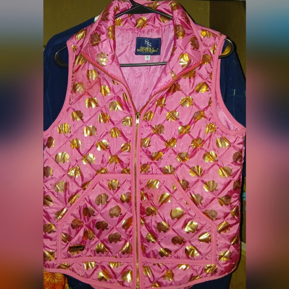 Simply Southern Zip Up Ladies Vest
